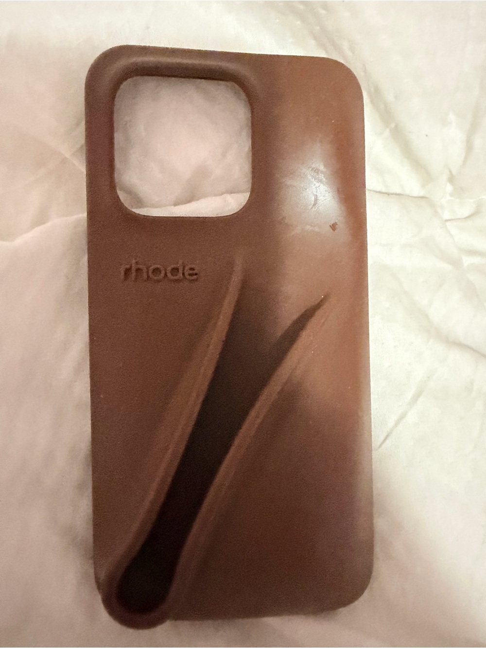 rhode Brown Silicone Phone Case for Cell Phones - IPhone 14 Pro
